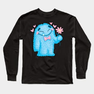 monster with flower Long Sleeve T-Shirt